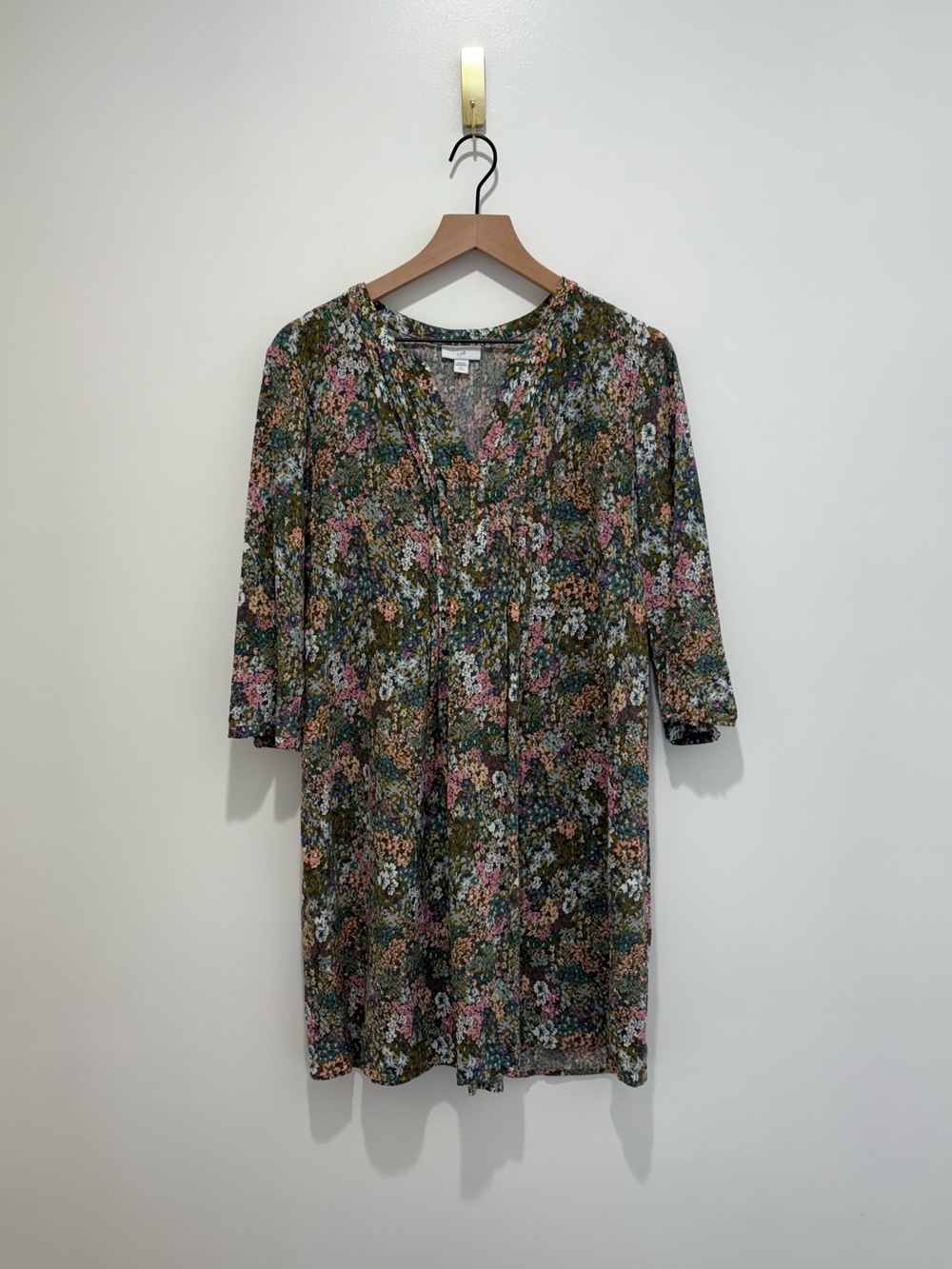 J.Jill Ditsy Floral Relaxed Shift Dress